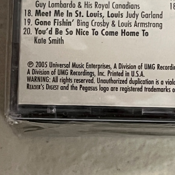 2005 By The Light Of The Silvery Moon 2 CD Set Readers Digest Music - Picture 8 of 8